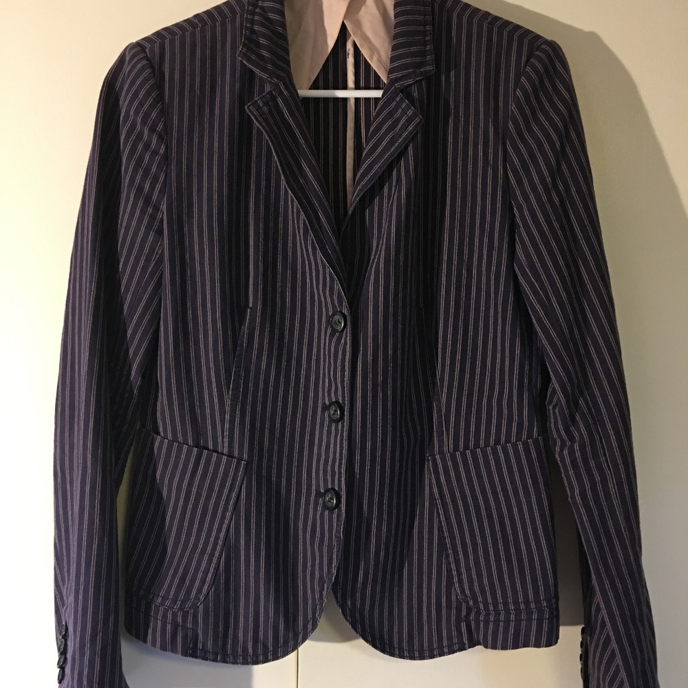 J Crew Cotton Blazer.